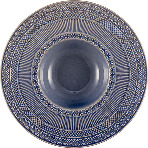 Тарелка для пасты «Скалистос» керамика 300 мл D=270, H=40 мм голуб. Le CoQ LSKA034DN006270