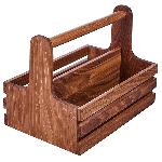 Ящик для кондиментов; дуб; H=18, L=24, 5, B=16, 5см; коричнев. PPwood Q812O-00N