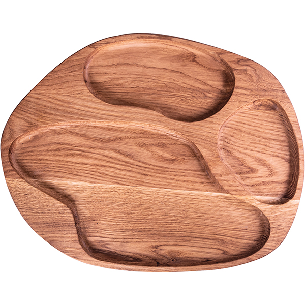 Менажница; дуб; H=25,L=360,B=300мм; коричнев. PPwood Q310O-06N
