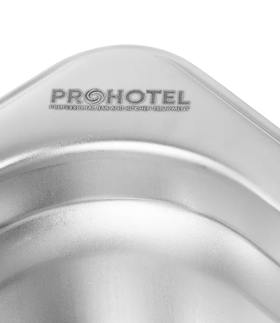 Гастроемкость GN 1/1;сталь нерж.;26,5л;,H=200,L=530,B=325мм;металлич. Prohotel 1/1X20CM