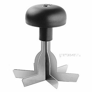 Нож д/декорации; сталь; D=9,H=10см; металлич.,черный Paderno 48286-60