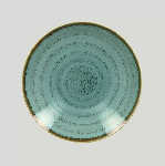 Глубокая тарелка Porcelain Twirl Lagoon 3,6 л, 360x40 мм RAK TWBUBC36LA