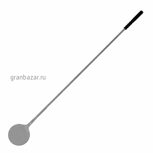 Лопата поворот. д/пиццерии; металл,резина; D=30,L=170см; металлич.,черный Zio Pepe R30S