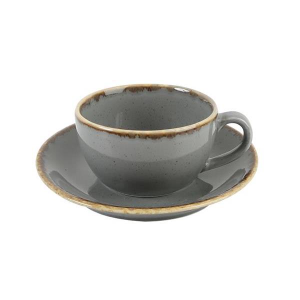Чашка чайная 250 мл Porland Dark grey