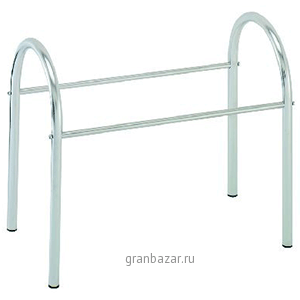 Подставка-витрина д/подносов; сталь нерж.; H=30,L=62,B=51см Frilich AB 513