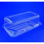 Контейнер прямоуг. с крышкой прозр. УК-49Р 211х114х55 мм 820 мл. ПЭТ Каштан 800 шт.