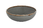 Салатник DARK GREY фарфор, 95 мл, d 100 мм, h 33 мм, серый Porland 368109 темно-серый