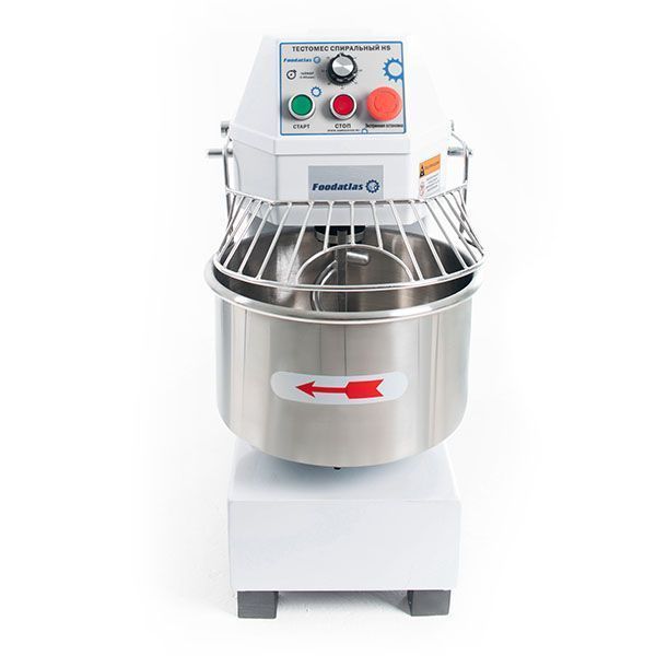 Тестомес спиральный Foodatlas HS-10 Eco