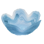 Салатник 250 мл d 160 мм h 75 мм Blue Sunset звезда матовое стекло P.L. Proff Cuisine [4] 1Q2085-6106SX