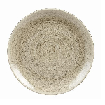 Тарелка мелкая Stonecast Patina d260 мм, без борта, Antique Taupe Churchill PAATEV101