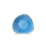 Салатник треугольный без борта Stonecast 0,60 л d235 мм Cornflower Blue Churchill SCFSTRB91