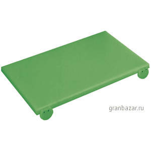 Доска раздел.с упором; полиэтилен; H=20,L=530,B=325мм; зелен. Paderno 42543-05