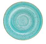 Блюдце Aqua Aura 160 мм, голубой Bonna AAQ RIT 01 CT