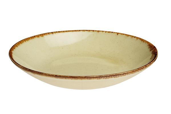Тарелка глубокая без рима 26 CM Porland 197626 YELLOW