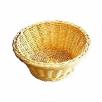 Хлебница плетеная d 185 мм, h 75 мм, ротанг, бежевая, круглая P.L. Proff Cuisine