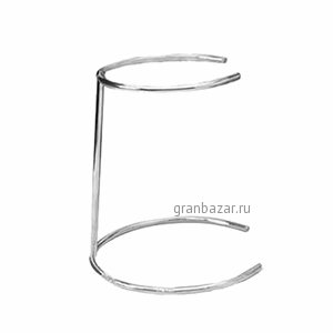 Подставка д/сита-конуса и воронки-дозатора; сталь нерж.; D=20,H=21.5см; металлич. MATFER 116515