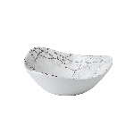 Салатник треугольный без борта Studio Prints Kintsugi 0,37л d185мм Agate Grey Churchill KTAGTRB71