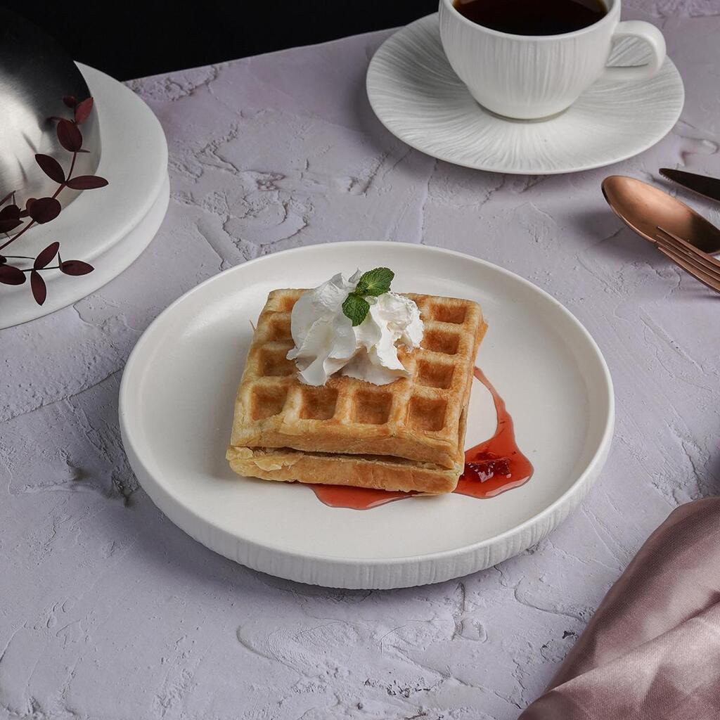 Тарелка Frost White Moon d207 мм h30 мм с бортом P.L. Proff Cuisine ZA0549-8.25-ME