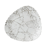 Тарелка мелкая треугольная без борта Studio Prints Kintsugi 265мм Agate Grey Churchill KTAGTR101