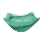 Салатник Green Sky 300 мл 140x140 мм h70 мм квадратный матовое стекло P.L. Proff Cuisine [6] 1Q1843-066RGX