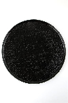 Тарелка с бортом BLACK MOSS фарфор, d 300 мм, h 12 мм, черный Porland 18CP31 BLACK MOSS