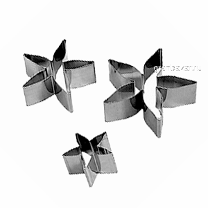 Набор кондит.форм «Роза» (3шт); сталь нерж. MATFER 431050