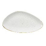 Блюдо треугольное CHEFS без борта Stonecast 355х188мм Barley White Churchill SWHSTC351