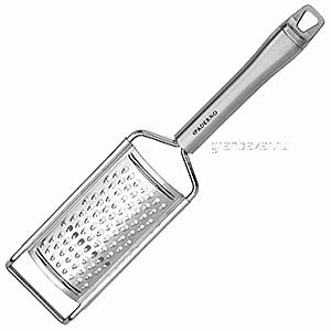 Терка д/лимона с ручкой; сталь нерж.; L=28.5см; металлич. Paderno 48278-20