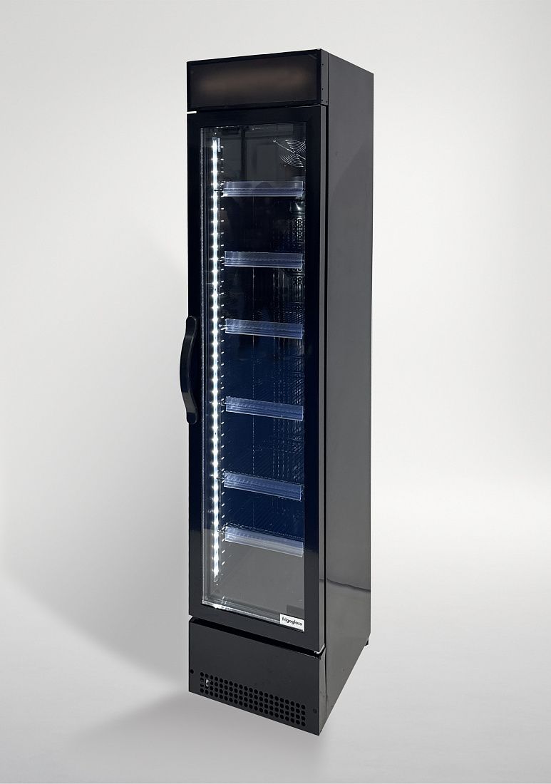 Холодильник однодверный FRIGOGLASS SMART 130 C Black