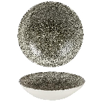 Салатник без борта Studio Prints Raku 0,42л d182мм Quartz Black Churchill RKBQEVB71