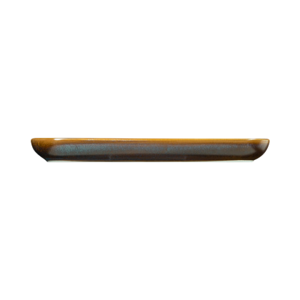 Блюдо овальное Terra сине-коричневое 330х100мм Corone 10680