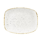 Блюдо прямоугольное CHEFS без борта Stonecast 355х245мм Barley White Churchill SWHSXP141