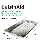 Гастроемкость перфорированная CuisinAid 1/1 h=40 нерж. 530х325х40 CD-811-40P /15