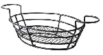Корзинка для подачи 280*200*95 мм, металл P.L. Proff Cuisine