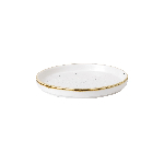 Тарелка мелкая CHEFS Walled с прямым бортом Stonecast d157м h20мм Barley White Churchill SWHSWP161