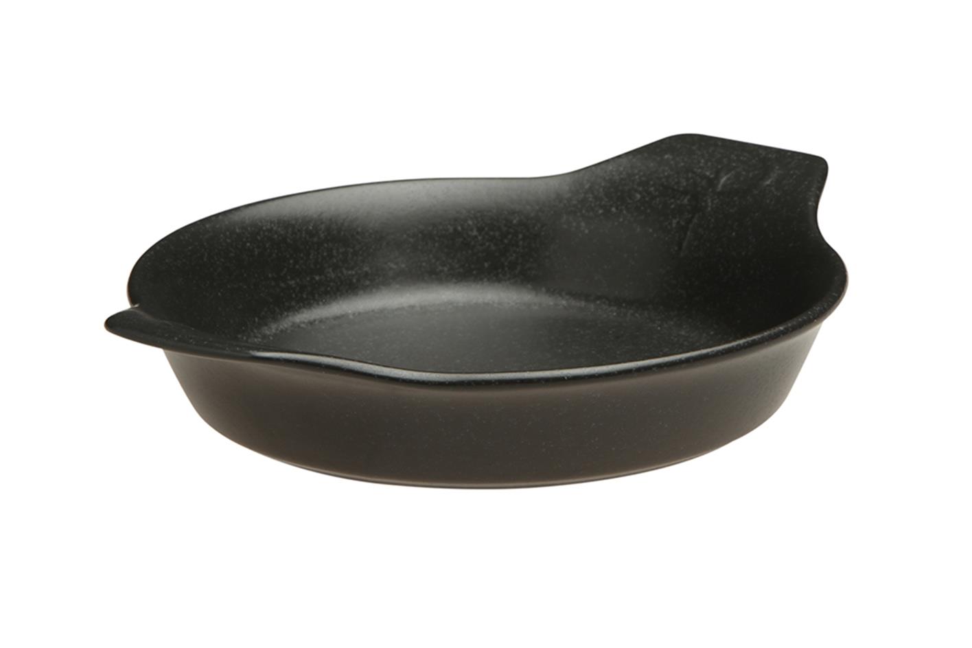 Форма для запекания Seasons BLACK d 210 мм h 55 мм (L c ручками 270 мм) фарфор цвет черный Porland 602928 черный