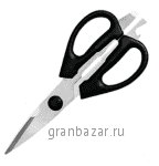 Ножницы кухонные; сталь нерж.,пластик; металлич.,черный Prohotel JS10101