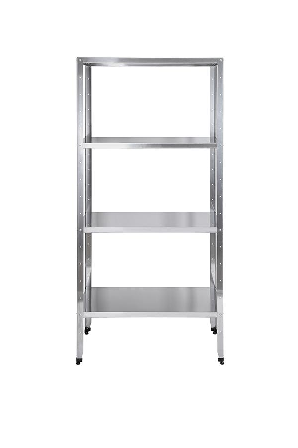 Стеллаж кухонный Luxstahl СР-1800х900х400/4 нерж