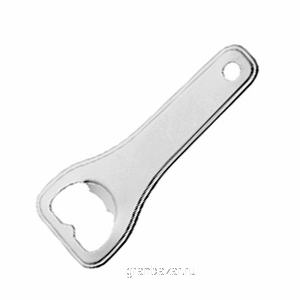 Открывалка д/бутылок; сталь; L=10,B=4см; металлич. Casalinghi 1054