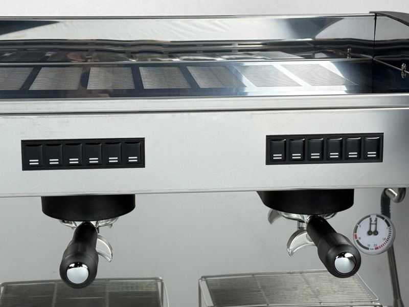 Кофемашина автомат ROBUSTEZZA ST2E/ черная+высокая группа 185мм+экономайзер мультифазная