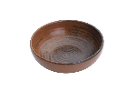 Салатник полуглубокий BROWN фарфор, d 100 мм, h 32 мм Porland 368109 LYKKE BROWN