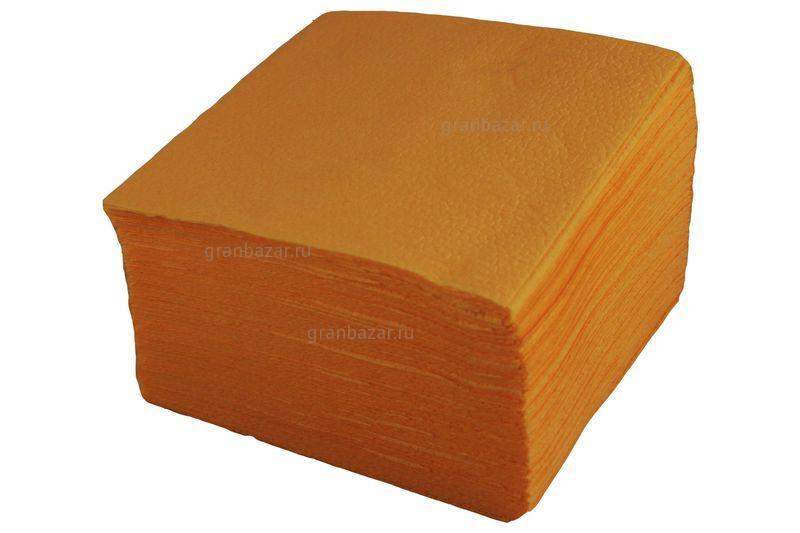 Салфетки 240x240 мм желтые 1-сл 400лист/уп. MGSteel 1760