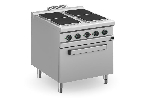 Плита 4 конфорочная 900 сер. APACH APRE-89FE/PL