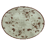 Тарелка RAK Porcelain Peppery овальная плоская 360х270 мм, серый цвет NNOP36PGY