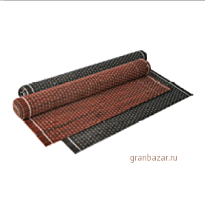 Настол.подкладка; бамбук; H=0.2,L=44,B=30см; черный,белый ProHotel 26-0005B