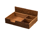 Органайзер; дуб; H=100, L=240, B=177 мм PPwood Q837O-00N