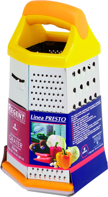 Терка с контейнером шестигранная Regent Inox S.r.l.