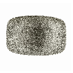 Блюдо прямоугольное CHEFS без борта Studio Prints Raku 300х199мм Quartz Black Churchill RKBQOBL41