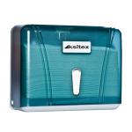 Диспенсер для бумажных полотенец зеленый пласт. Ksitex ТН-404G