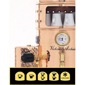 Кофемашина-автомат Victoria Arduino VENUS BAR 2V COPPER, 220V